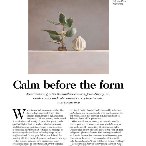 Calm before the form – RM.Williams Outback, April/May Issue